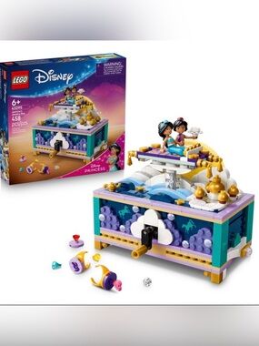NWT LEGO Disney Princess Jasmine’s Jewelry Box 43295